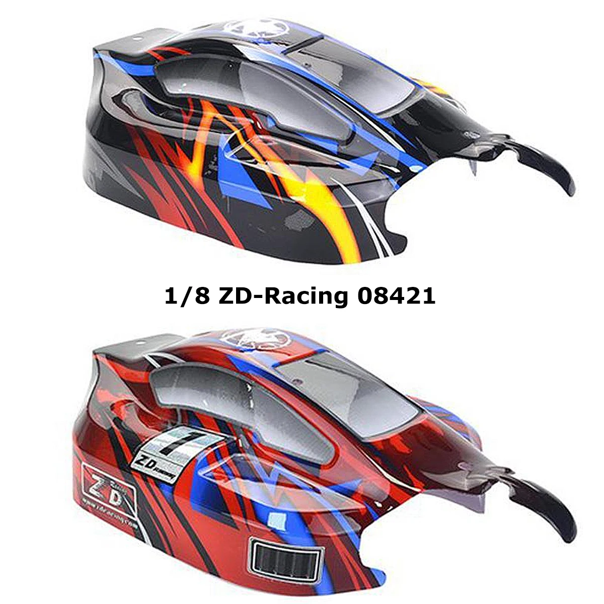 1/8 ZD Racing RC Lkw Auto Karosserie Abdeckung Für 1:8 Off-road Buggy 8459 9116 08427 RC Racing RC Auto Teile PVC Auto Shell Teil