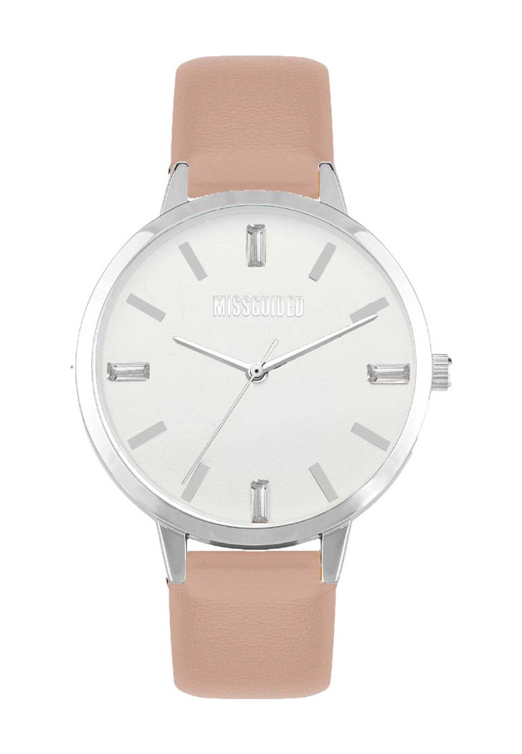 Missguided Womens MG077P Ladies Watch - Silver - One Size | Missguided Sale | Discount Designer Brands