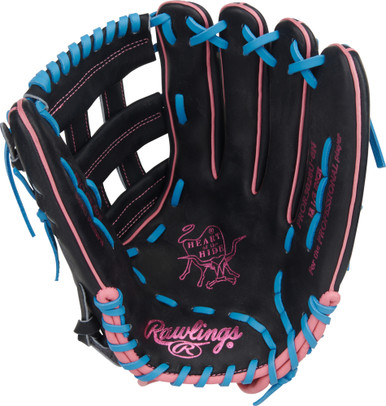 Rawlings Heart of the Hide 12.5" Pro H Web Baseball Glove - Right Hand Throw Black