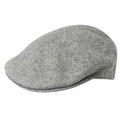 Kangol Wool 504 Flat Cap, Grey (Flannel), Large