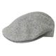 Kangol Wool 504 Flat Cap, Grey (Flannel), Large
