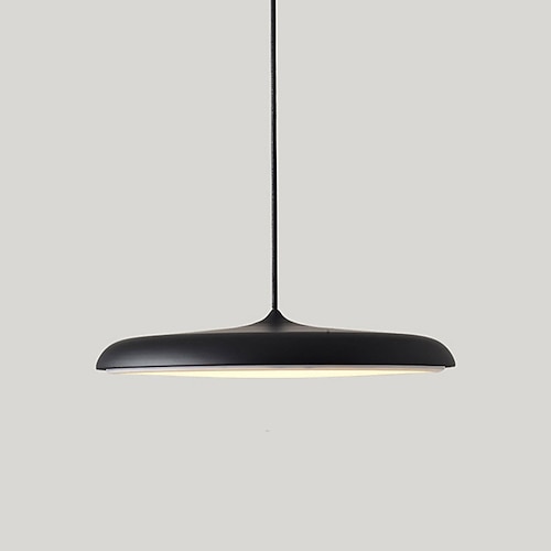 Kreative Hängeleuchte aus Eisen in Form einer fliegenden Untertasse, LED-Kronleuchter im nordischen minimalistischen Stil, Deckenpendellampe, Beleuchtungskörper für die Dekoration von Restaurantcafés Image