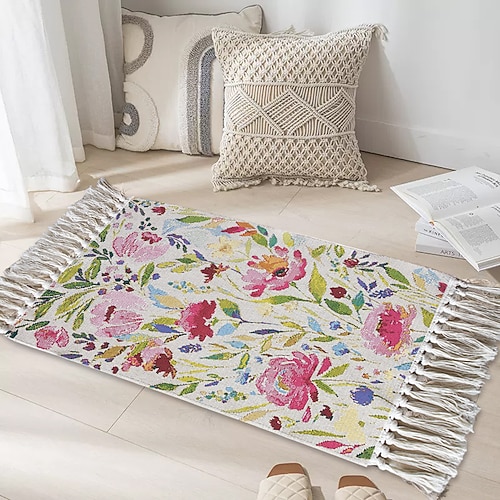 Berberteppiche Plüschteppich für Schlafzimmer und Wohnzimmer dicker Schaumstoff mit vollständiger Abdeckung Puzzleteppich weicher rutschfester maschinenwaschbarer Teppich für die Wohnkultur Image