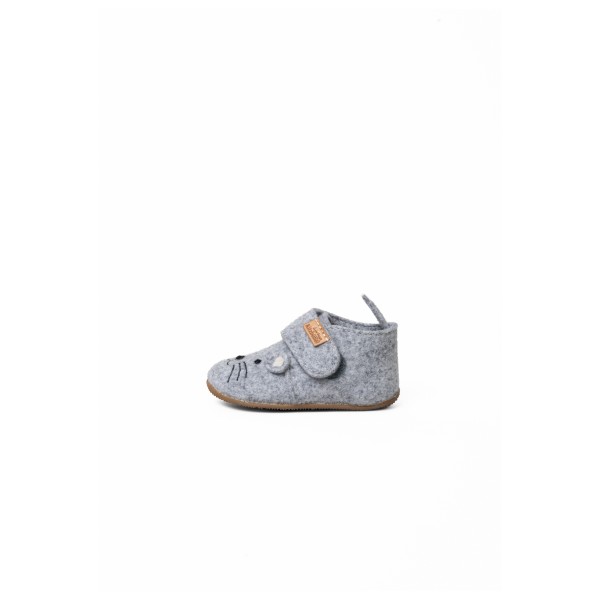 Living Kitzbühel - Kid's Mani Maus Klettschuh - Hausschuhe 25 | EU 25 grau