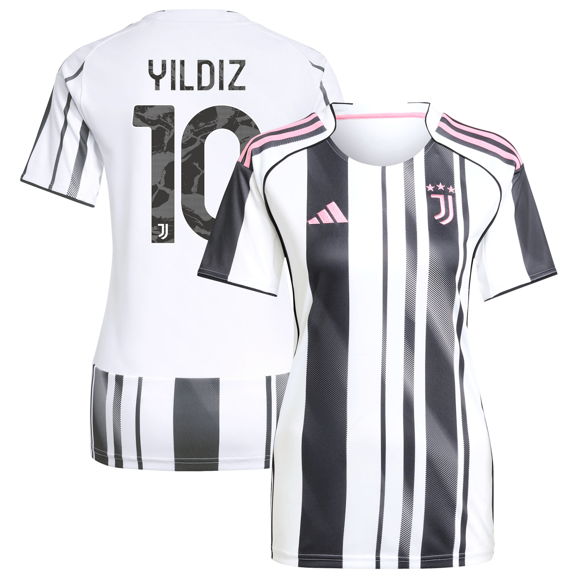 Maillot Domicile Juventus adidas 25/26 - Femme avec flocage Yildiz 10