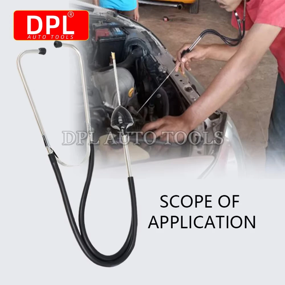 1pc Auto Zylinder Stethoskop, Mechanik Stethoskop Auto Motor Block Diagnose Automotive Motor Hören Werkzeug Auto Erkennung Image