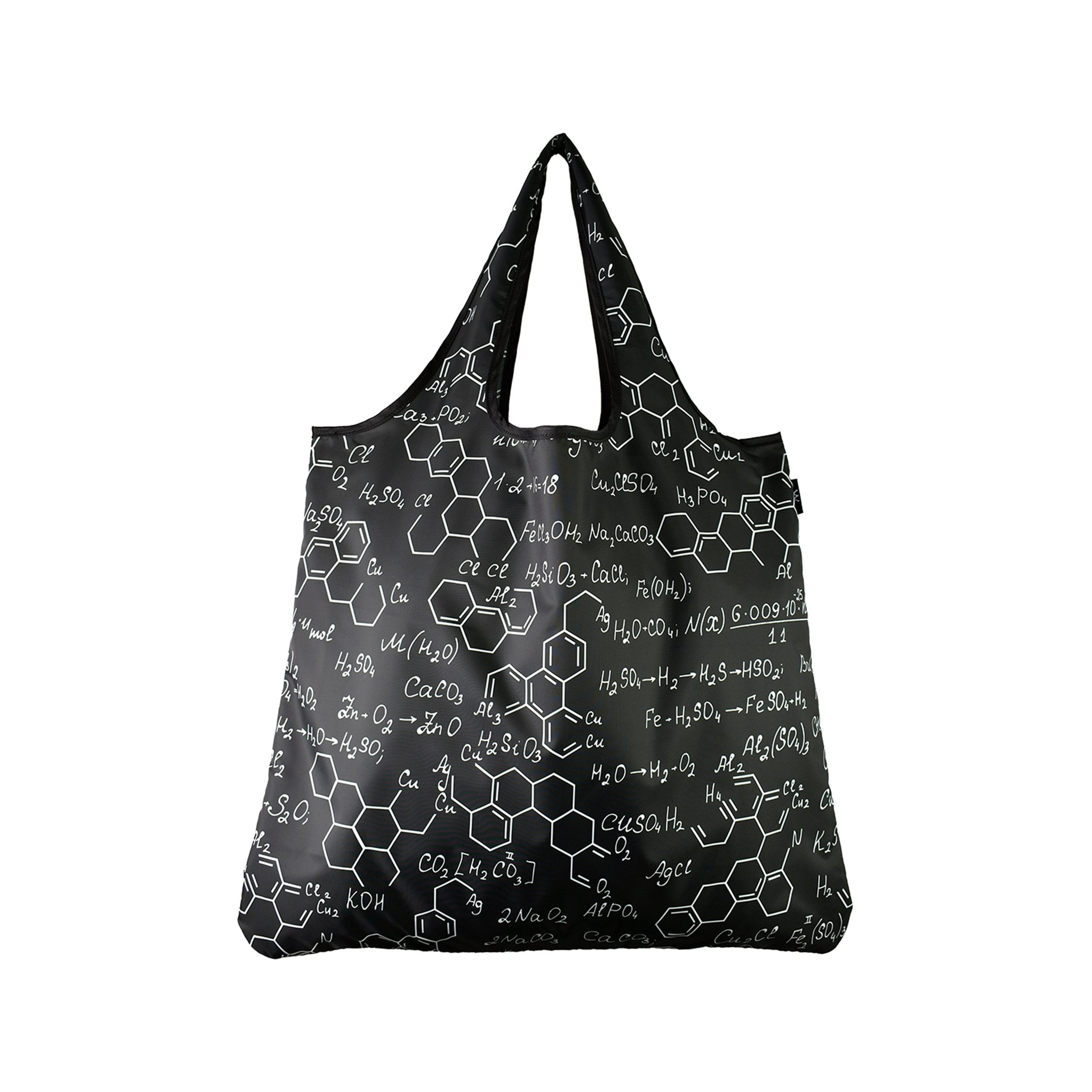 Borsa della spesa riutilizzabile, grande, versatile e di alta qualità - Borsa tote elegante, ecologica, lavabile e pieghevole - Formula - SPEDIZIONE G