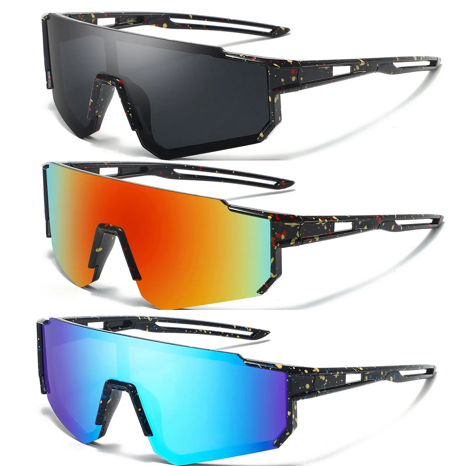 1 Stück/3 Stück Jungen Mädchen Sonnenbrille Mode Baseball Brille Kinder Kinder Outdoor Brille Sport Laufbrillen Image