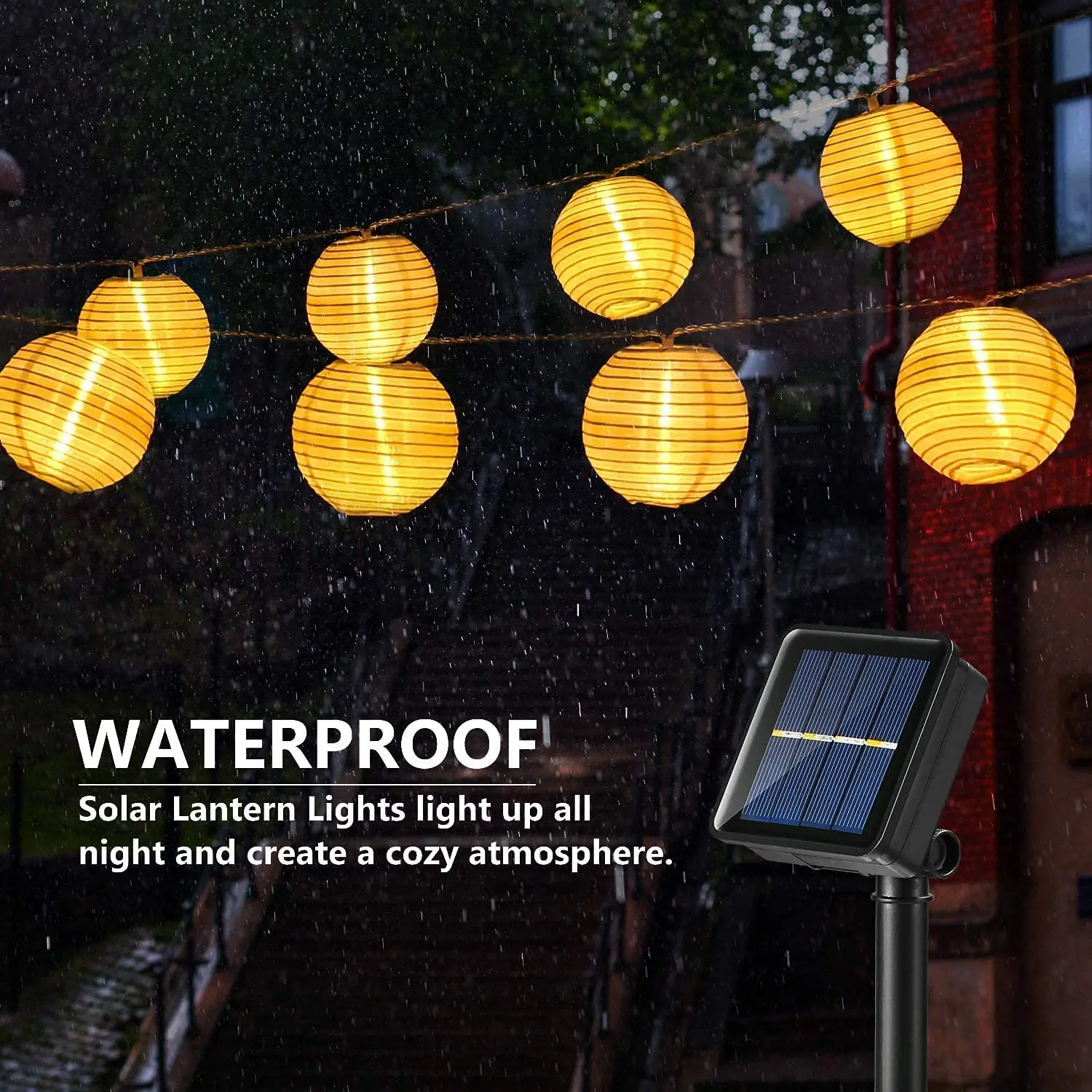 10-30 Led Solar Licht Wasserdichte Solar Lichterketten Garten Hof Straße Decor Outdoor Girlande Solar Lampe für Hochzeit Laterne
