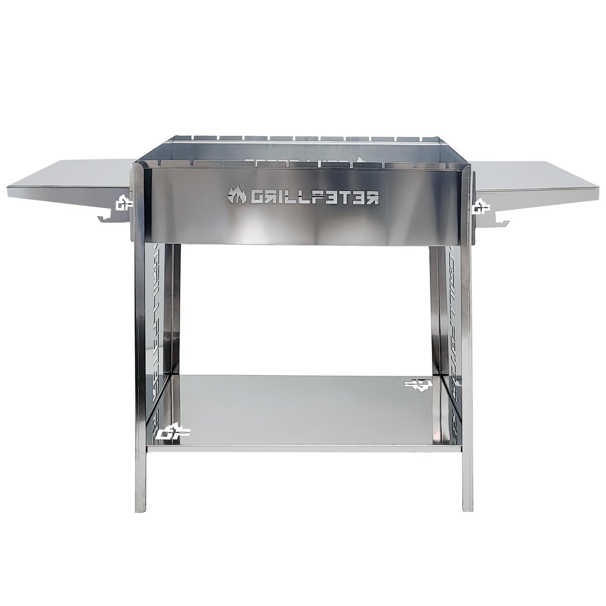 Grillpeter Mangal Ruslan Deluxe Schaschlikgrill mit Ablagen Image
