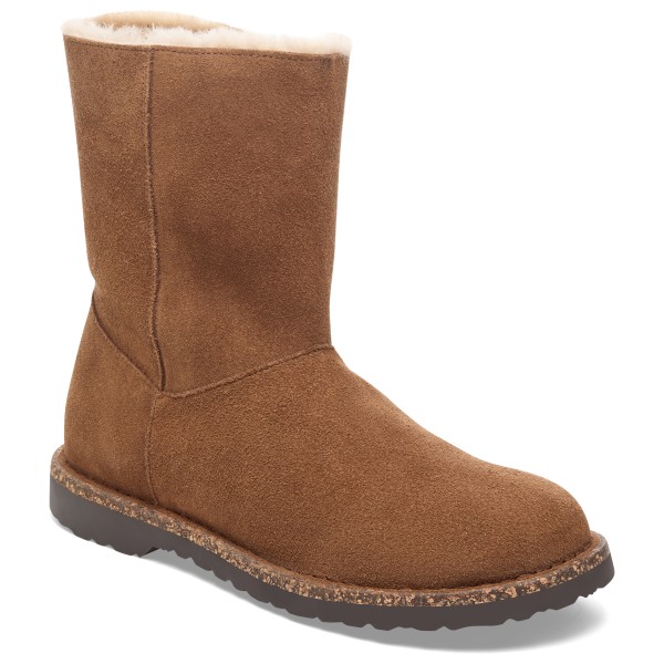 Birkenstock - Women's Uppsala Zip Suede Shearling - Winterschuhe 42 - Narrow | EU 42 braun