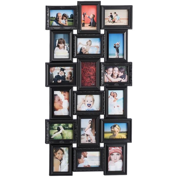 relaxdays Bilderrahmen Collagen 18 Bilder Image