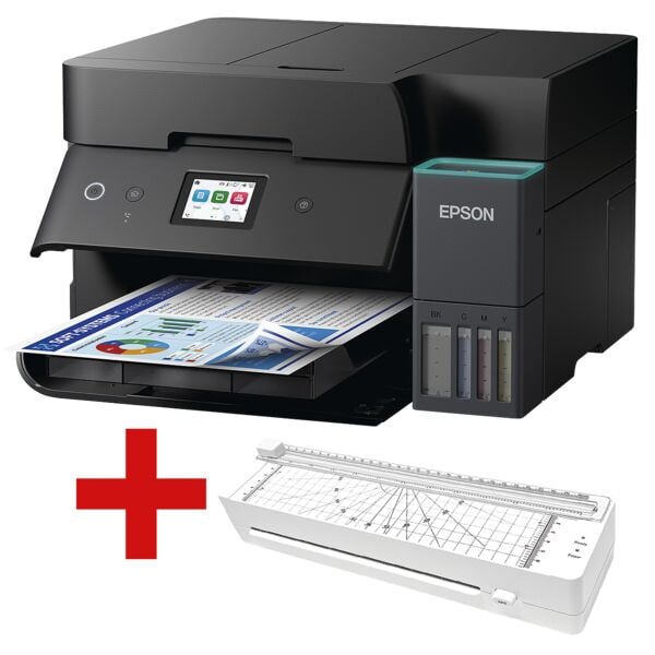 Epson Multifunktionsdrucker »EcoTank ET-4950« inkl. Laminiergerät »OL 220-C« A4, 37.5x24x34.7 cm Image