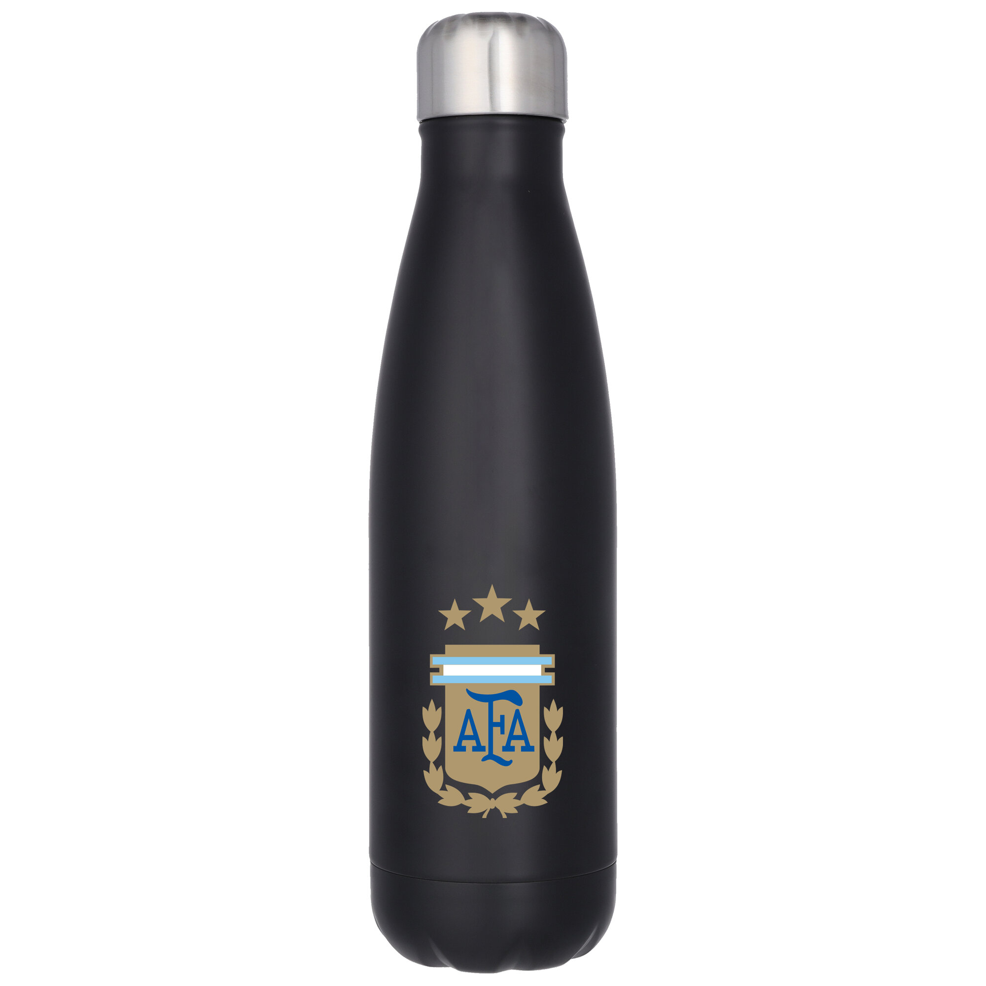Argentinien Logo Edelstahl 500ml Trinkflasche - Schwarz Image