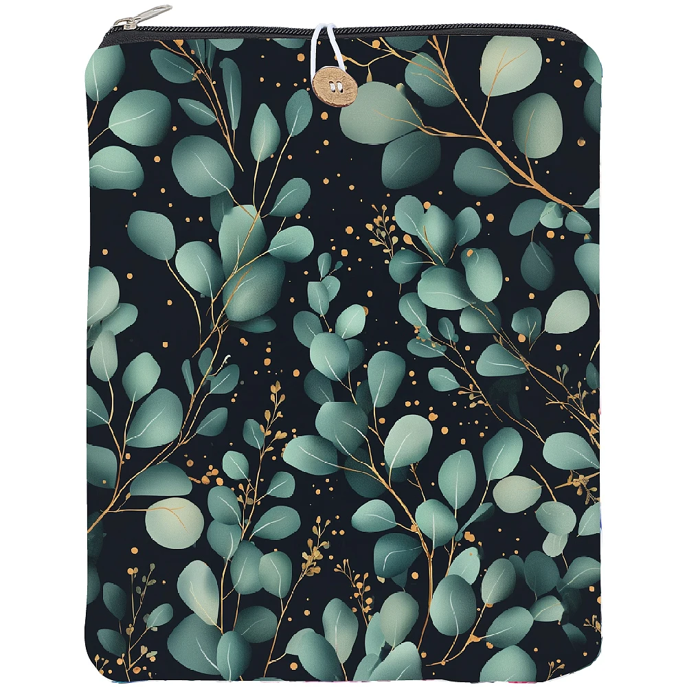 1 Stück Polyester-Buchcover, Notizbuchhüllen mit Knopf, rechteckiges Blatt, 290 x 240 mm Image