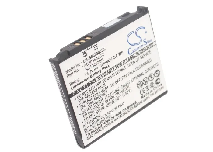 Mobile, SmartPhone Battery For Samsung SGH-D908 SGH-D900 SGH-D900i GH-E788 SGH-D900B SGH-E788 SGH-E690 SGH-M359 SGH-E780 E783