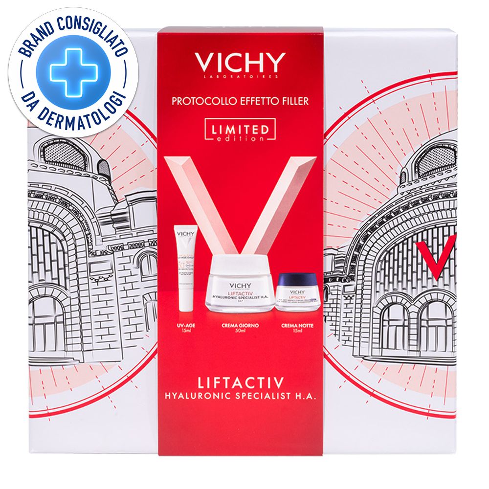 Vichy Cofanetto Spa Protocollo Antirughe Liftactiv HA Crema PNM 50ml +