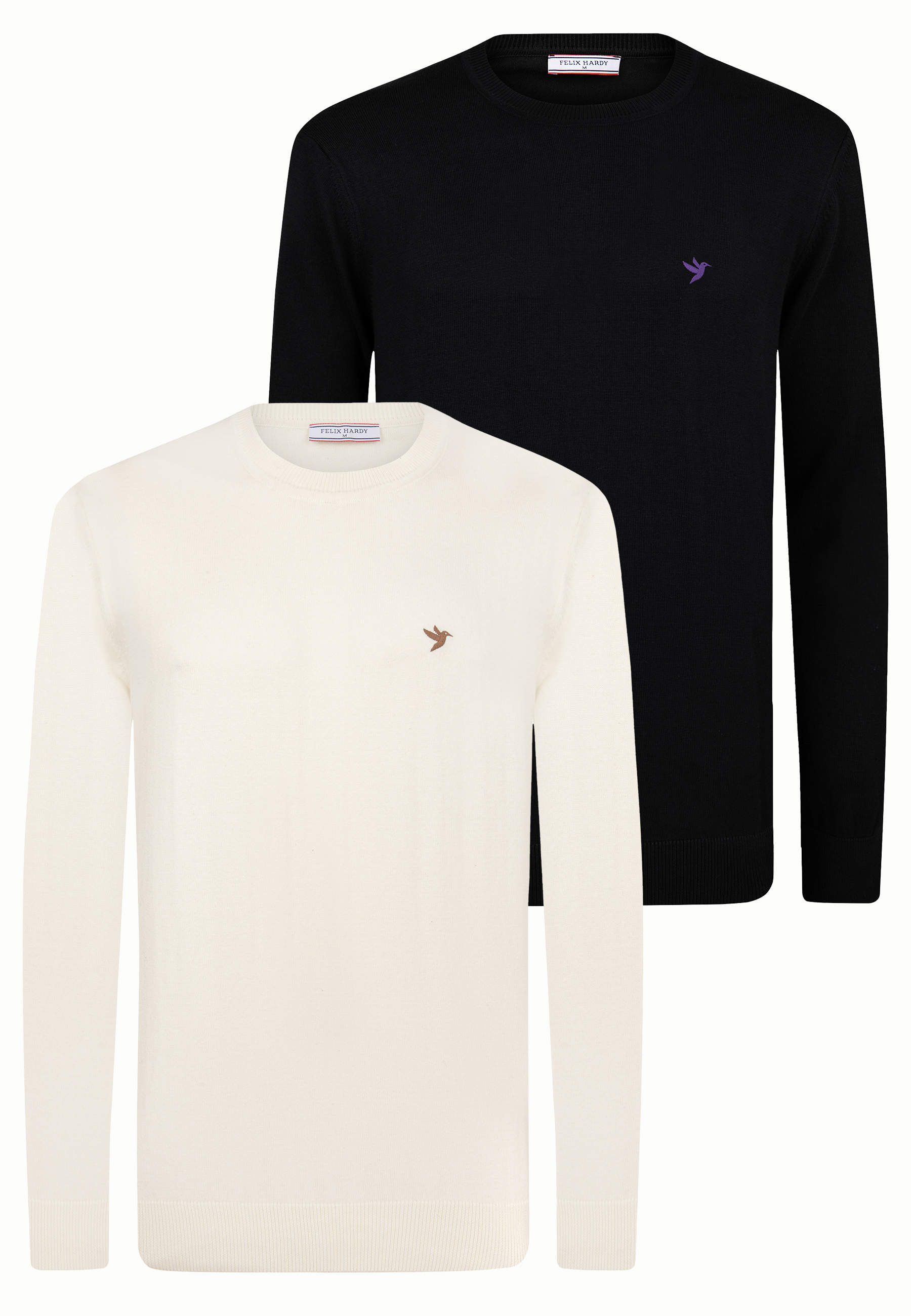 Pullover Pullover Mit Rundhalsausschnitt 2Er-Pack Image