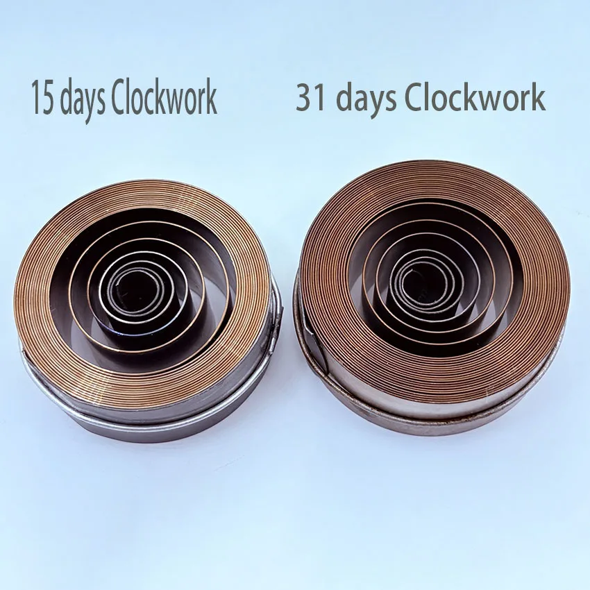 Mechanische Uhr im alten Stil, universeller Aufzug, drei bis fünf Wanduhr, Grunduhr, Metallzubehör, antike Uhrwerk