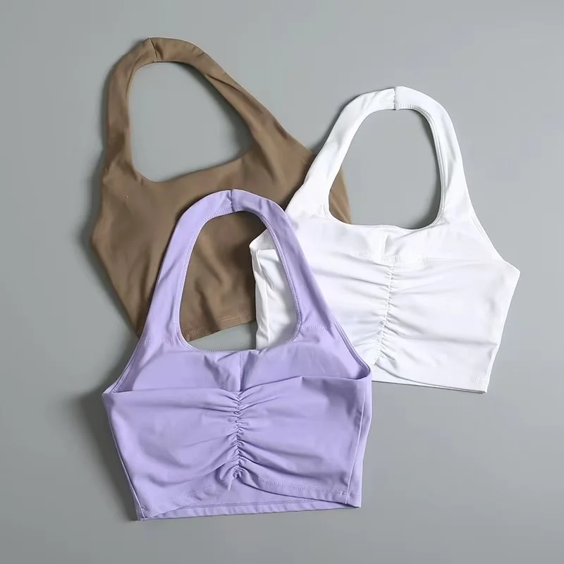 Fitness Bra Workout Tops Gym Fitness Sports Bras Sexy Athletic Sport Bra Women Backless Gym Yoga Crop Top