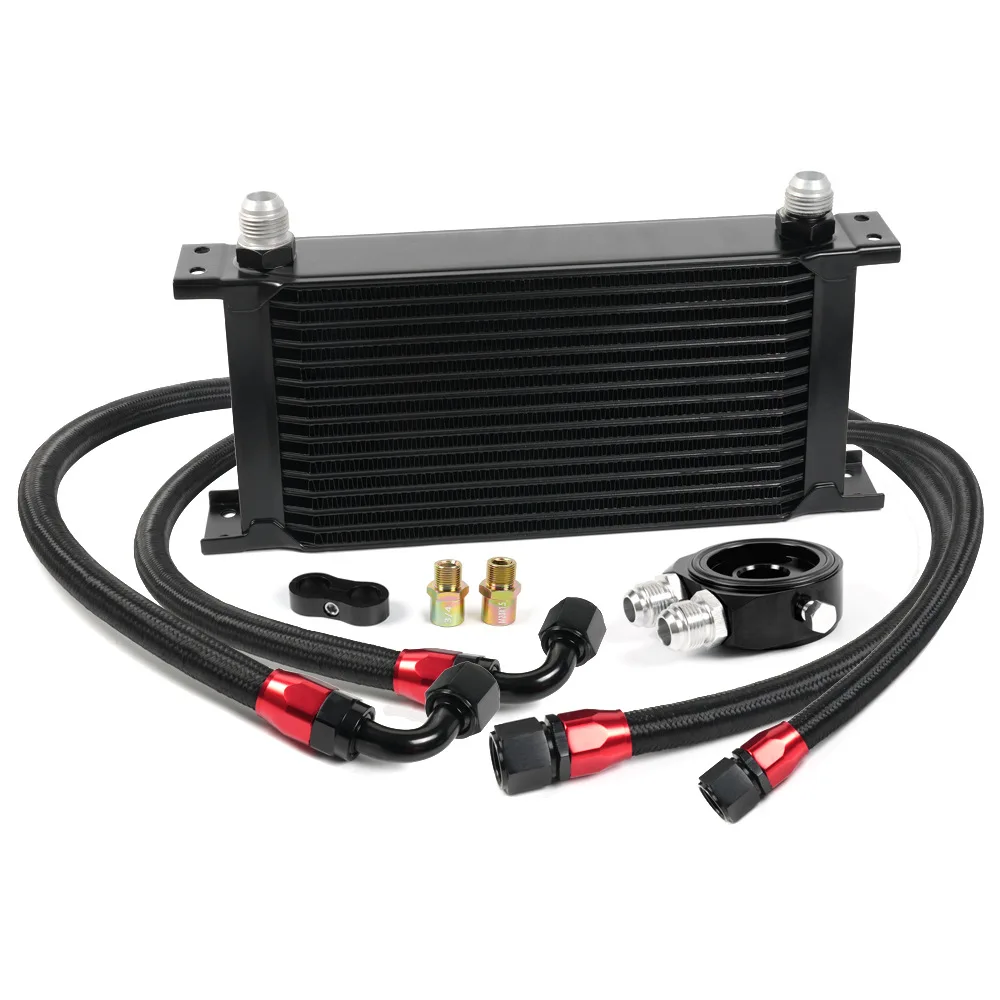 Auto universale stile britannico 10 file 15 file radiatore nuova condizione kit radiatore olio motore radiatore olio AN10