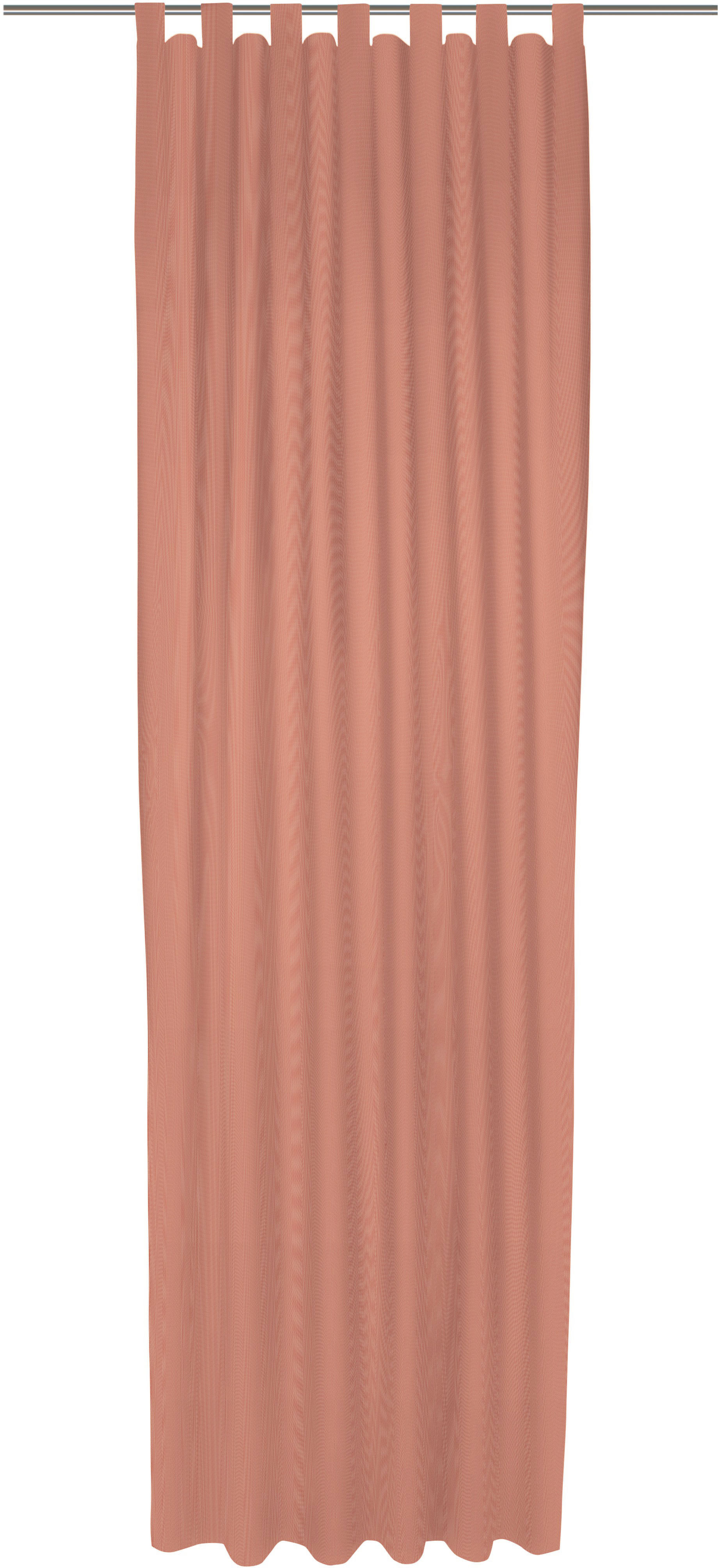 Vorhang ADAM "Uni Collection light", orange, B:142cm H:285cm, Baumwolle (Bio-Baumwolle), Gardinen, aus 100% Bio-Baumwolle Image