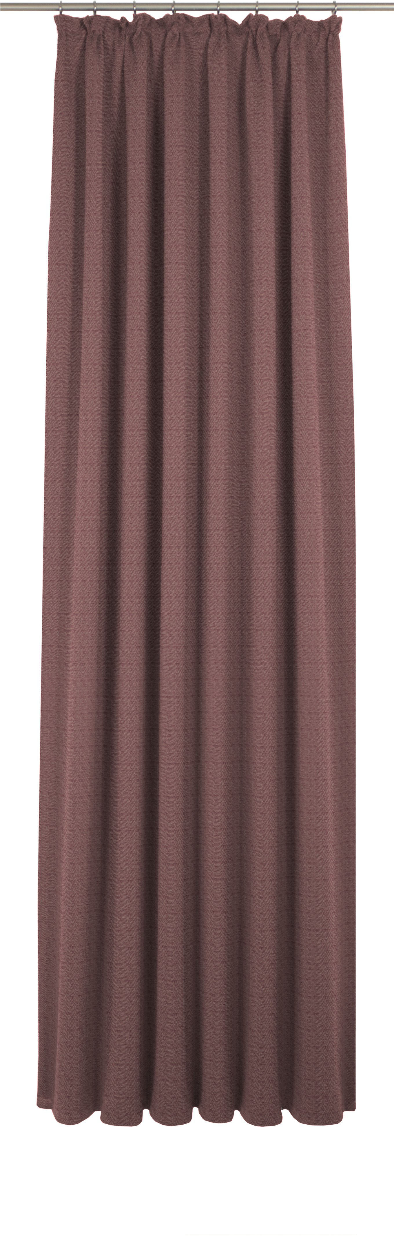 Vorhang ADAM "Uni Collection light", rot (kirschrot), B:142cm H:265cm, Baumwolle (Bio-Baumwolle), Gardinen, aus 100% Bio-Baumwolle Image