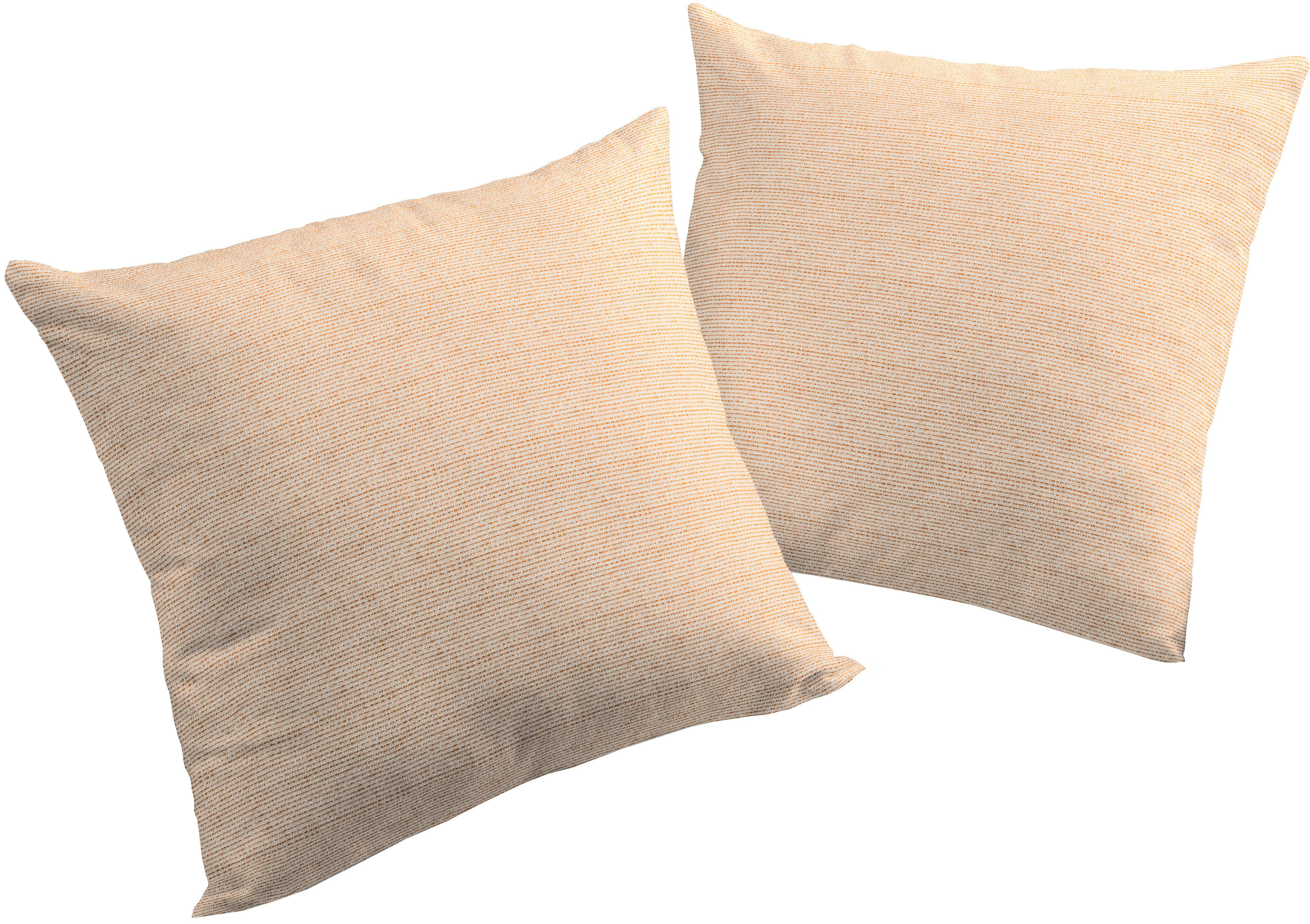 Kissenhülle WIRTH "Berwick" Gr. 1, orange (terra), B:40cm L:40cm, Polyester, Obermaterial: 85% Polyester, 15% Baumwolle, Kissenbezüge Image
