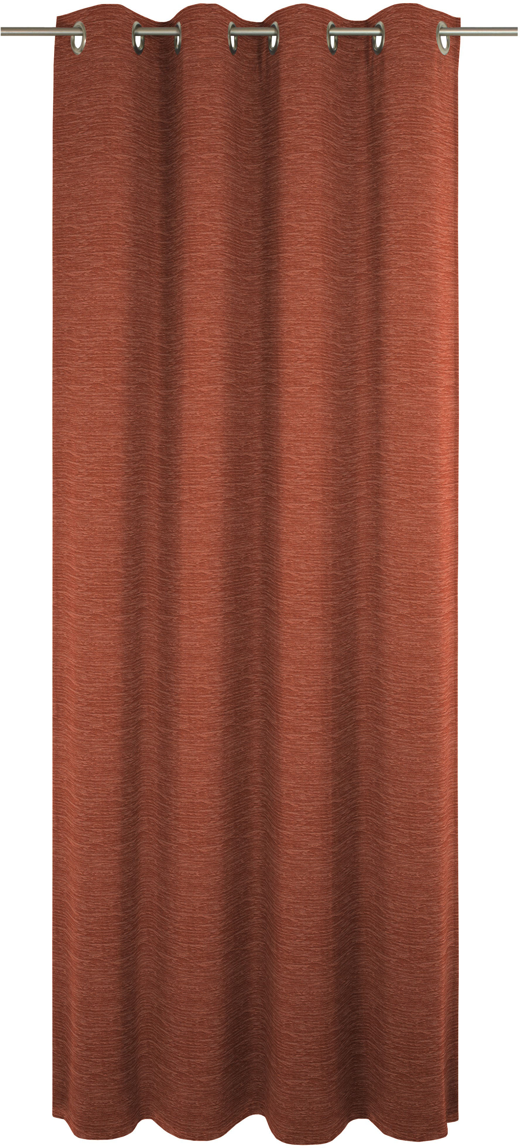 Vorhang WIRTH "Trondheim B", braun (rost), B:132cm H:175cm, Polyacryl, Gardinen, nach Maß Image