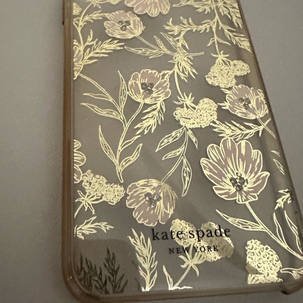 Kate Spade Cell Phones & Accessories | Kate Spade Gold Floral Iphone 11 Pro Max Cover | Color: Gold | Size: Os
