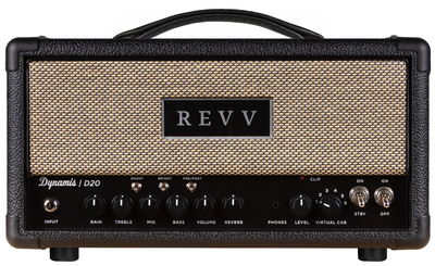 Revv D20 Amp Head BK MK2