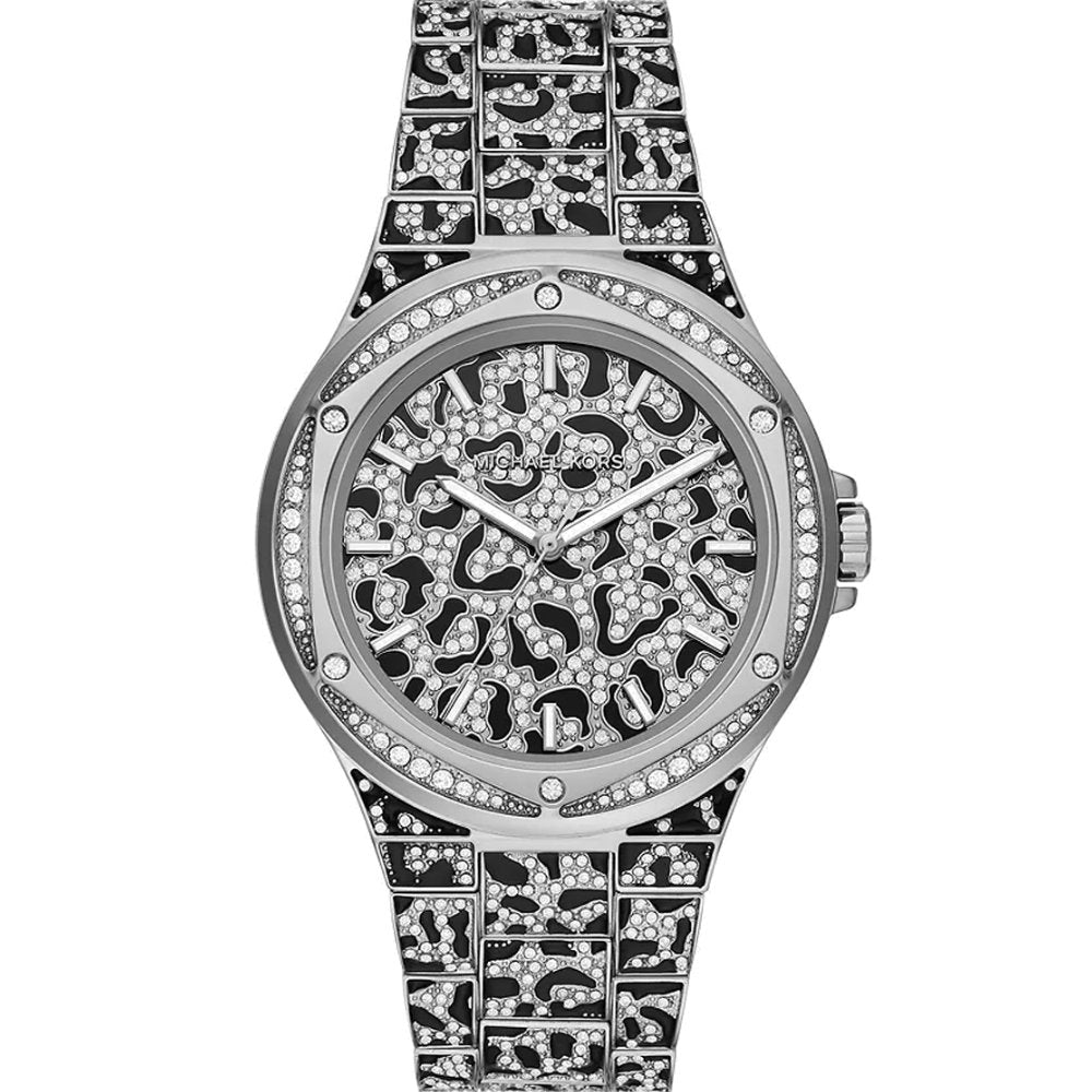 Michael Kors MK7408 Tier PavÃ© zweifarbige Damenuhr Image