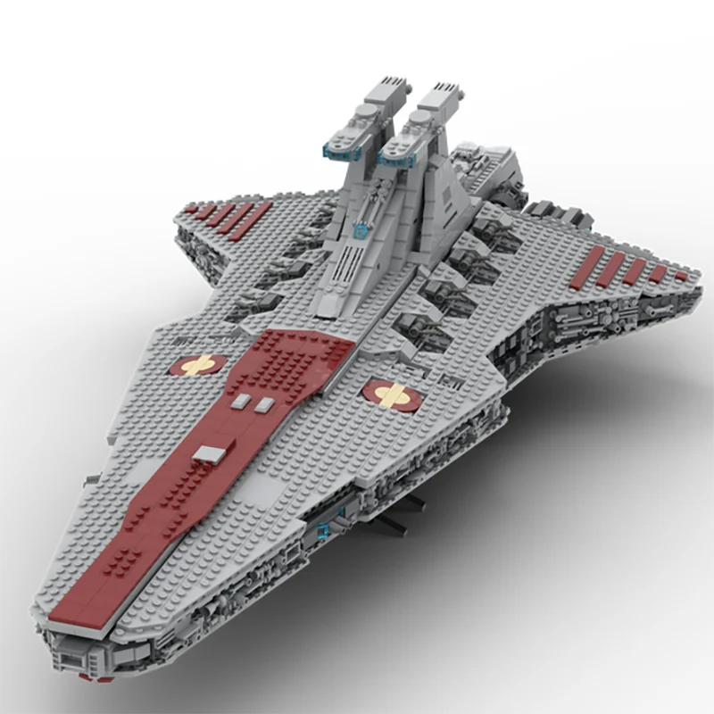 2849PCS Star Battle Film MOC UCS Venator-Class Republic Attack Cruiser Modell DIY kreative Ideen Kinderspielzeug Montage Puzzle Geschenk Image