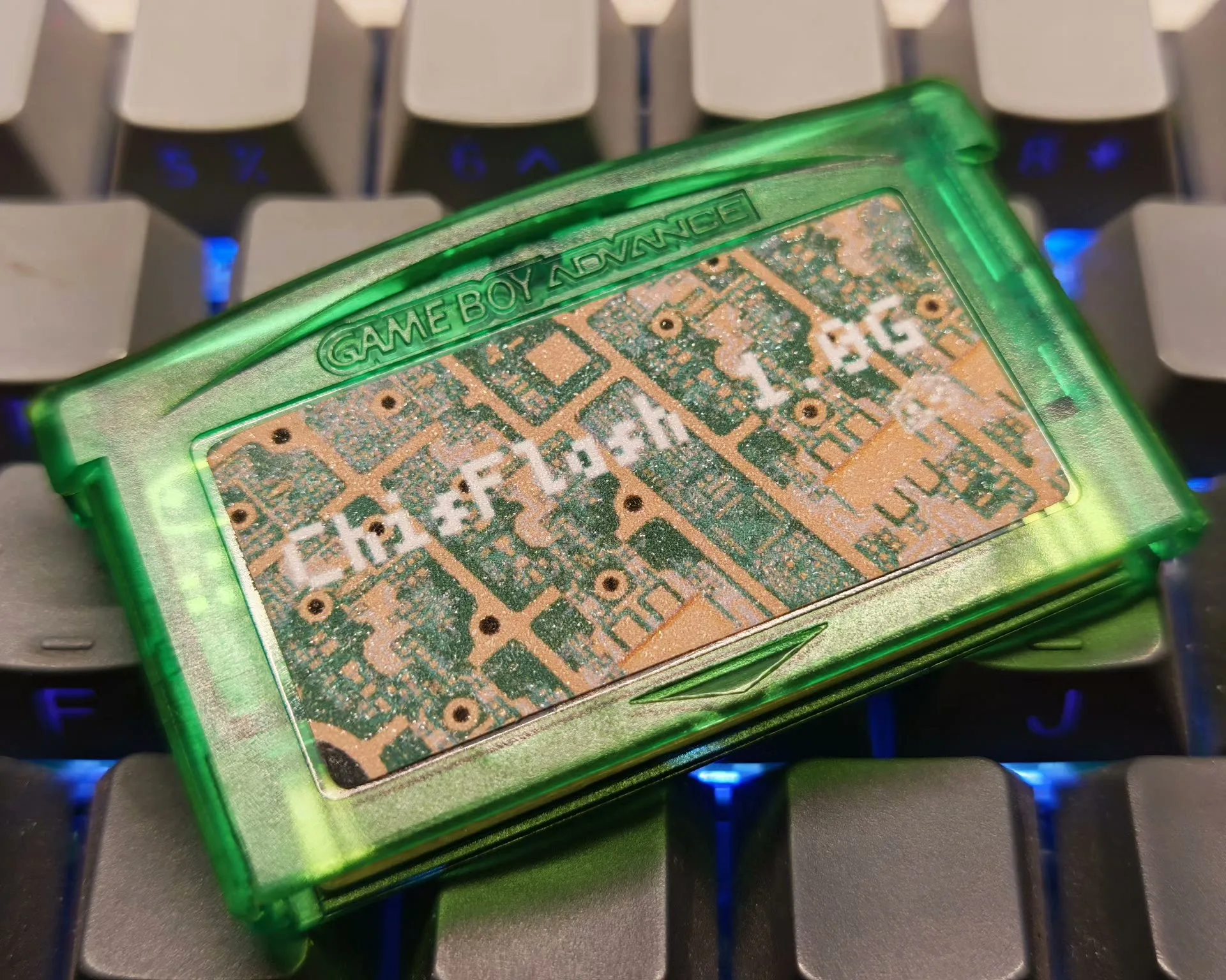 Chisflash 1.0G GBA Cartridge Multi Game Card 128 MB Speichersparnis Image