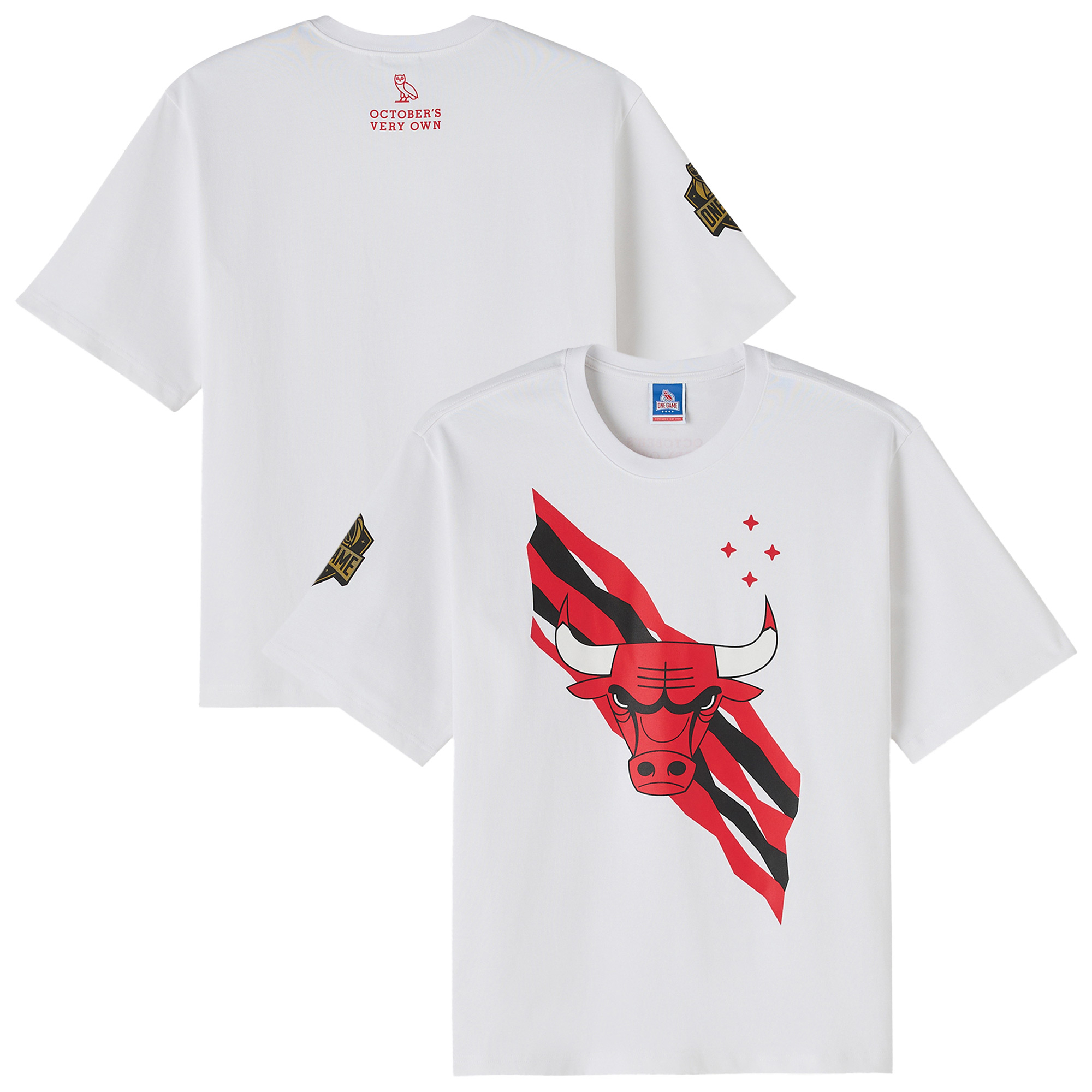Chicago Bulls x OVO Heavyweight T-Shirt – Herren Image