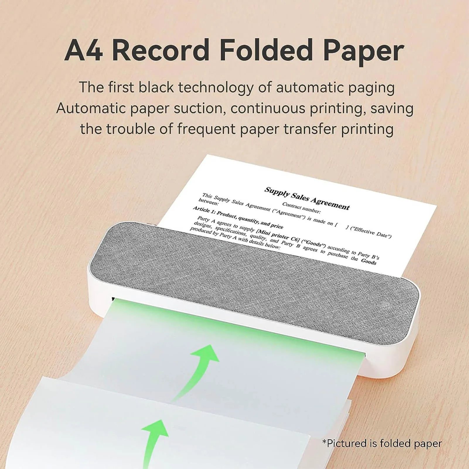 2 Rollen a4 Thermo drucker papier 210x Durchmesser 30mm Nachfüll druckpapier für Skizzen rechnungen Image
