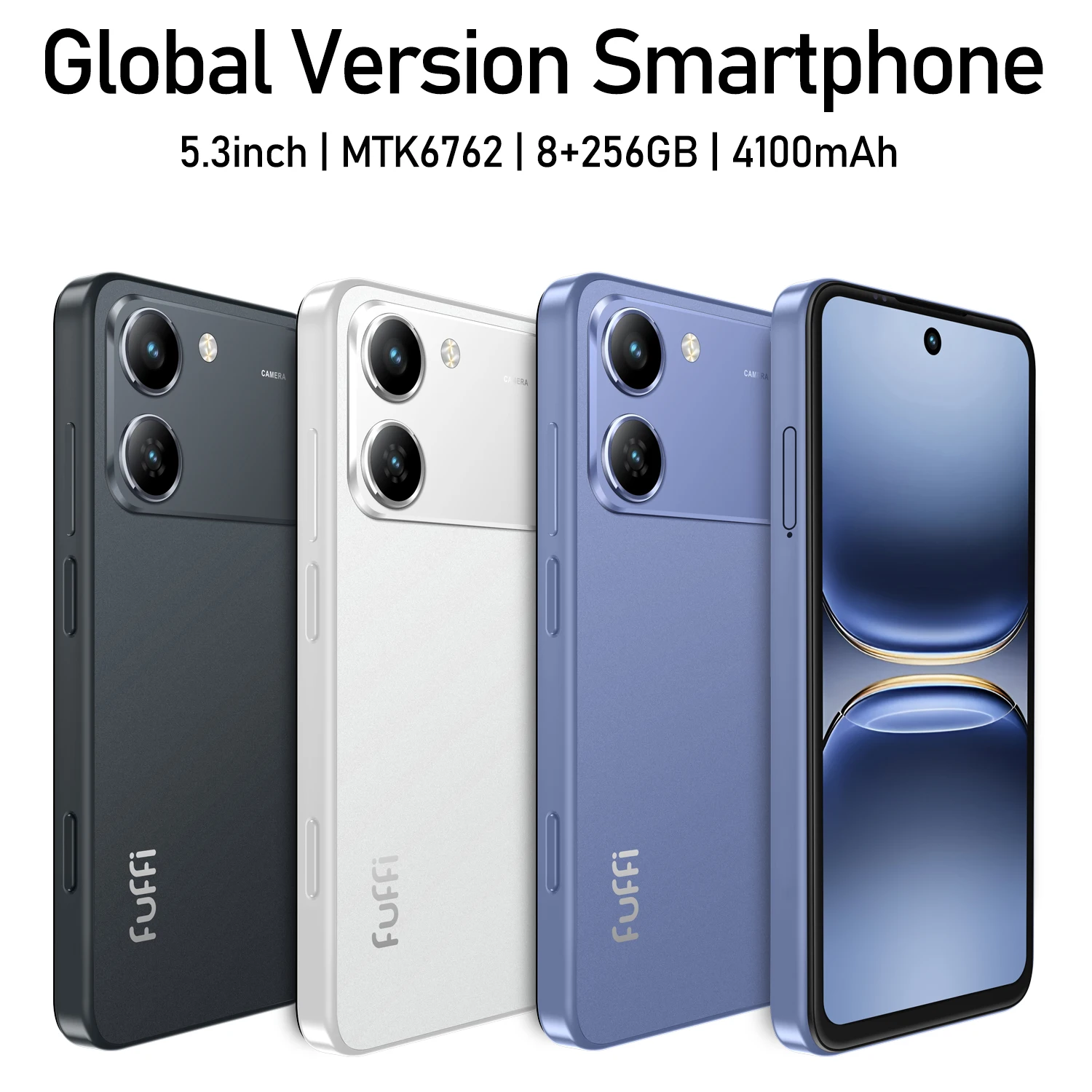Global Version Smartphone 8GB+256GB 4G Smartphone, 5.3