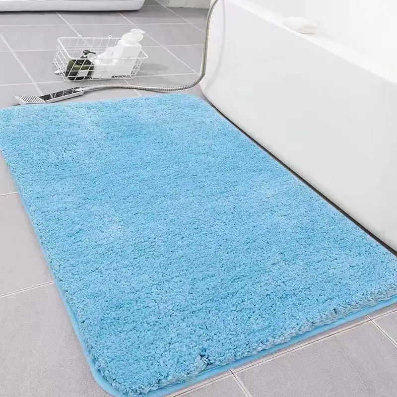 Memory Cotton Floor Mat Bathroom Bathroom Coral Velvet Absorbent Carpet Kitchen Living Room Floor Mat