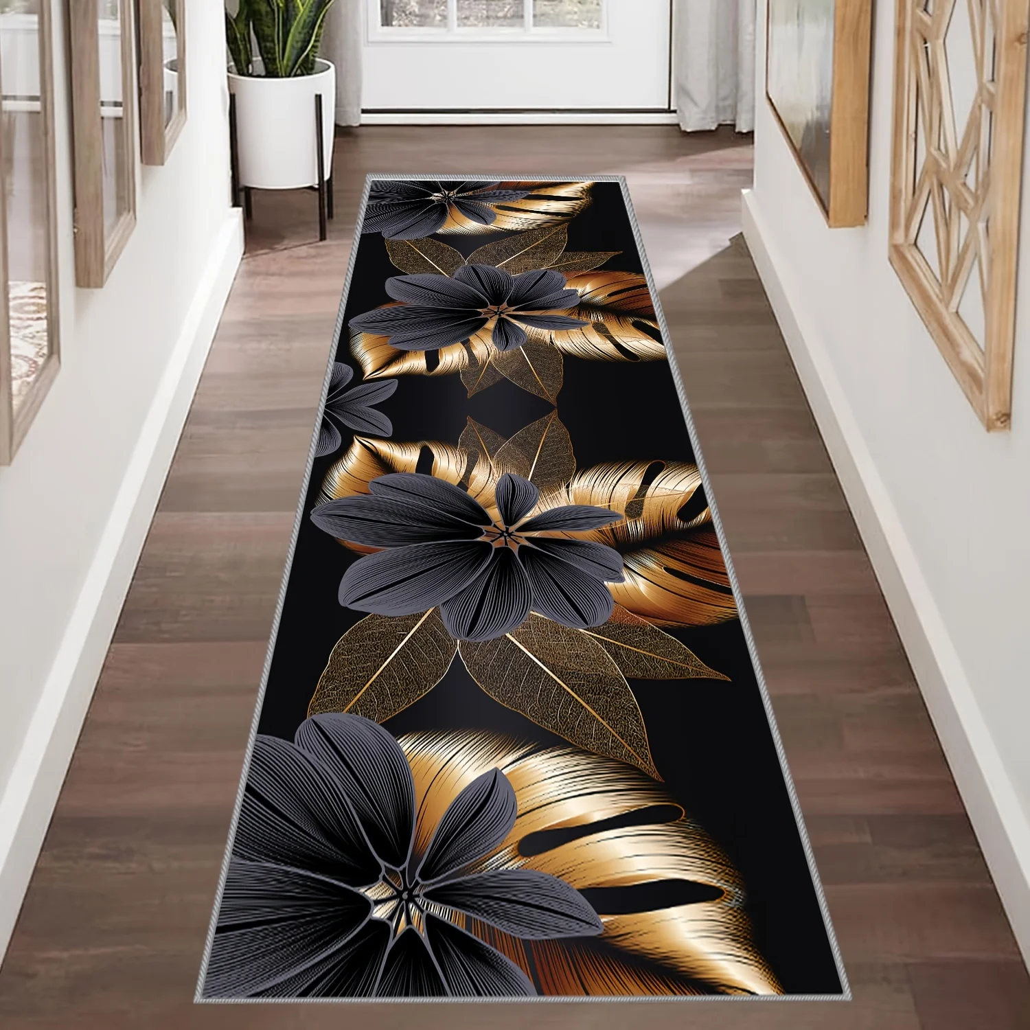 VIKAMA Premium Runner Rug Long Carpet Hallway Rug Kitchen Carpet Hotel Floor Mat Living Room Carpet Bedroom Carpet Home Decor