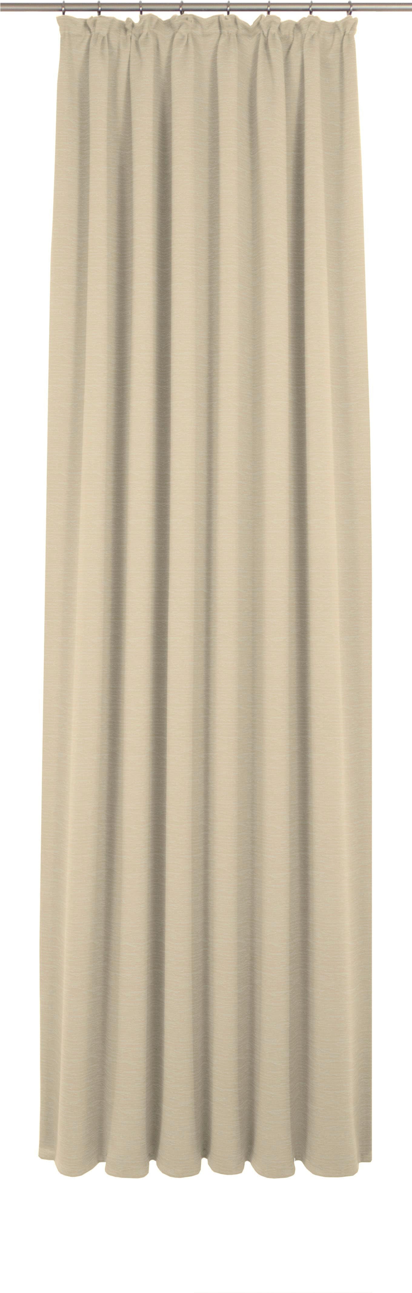 Vorhang WIRTH "Trondheim B", beige (natur), B:132cm H:175cm, Polyacryl, Gardinen, nach Maß Image