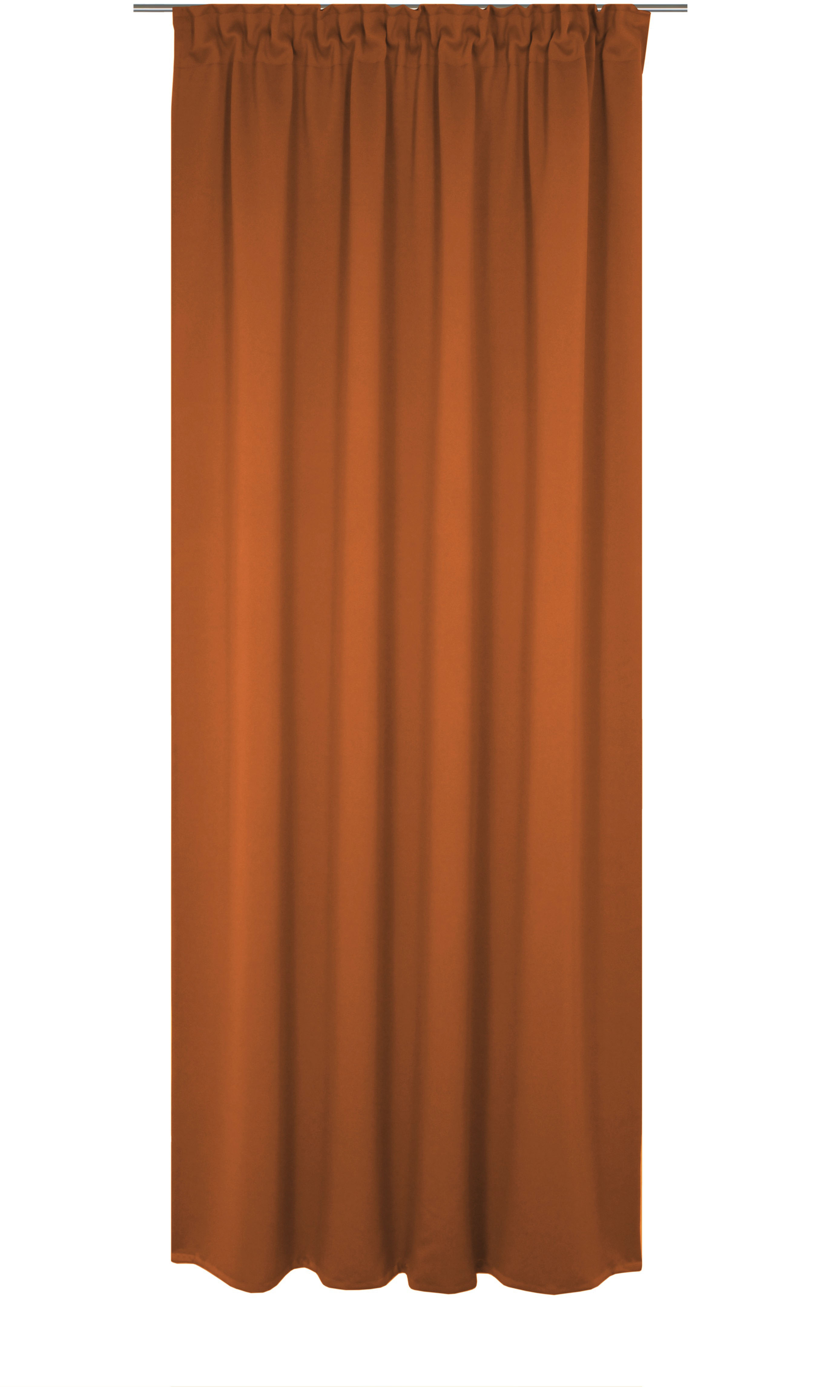 Vorhang WIRTH "Newbury", orange (terra), B:130cm H:305cm, Baumwolle, Polyester, Gardinen, nach Maß Image