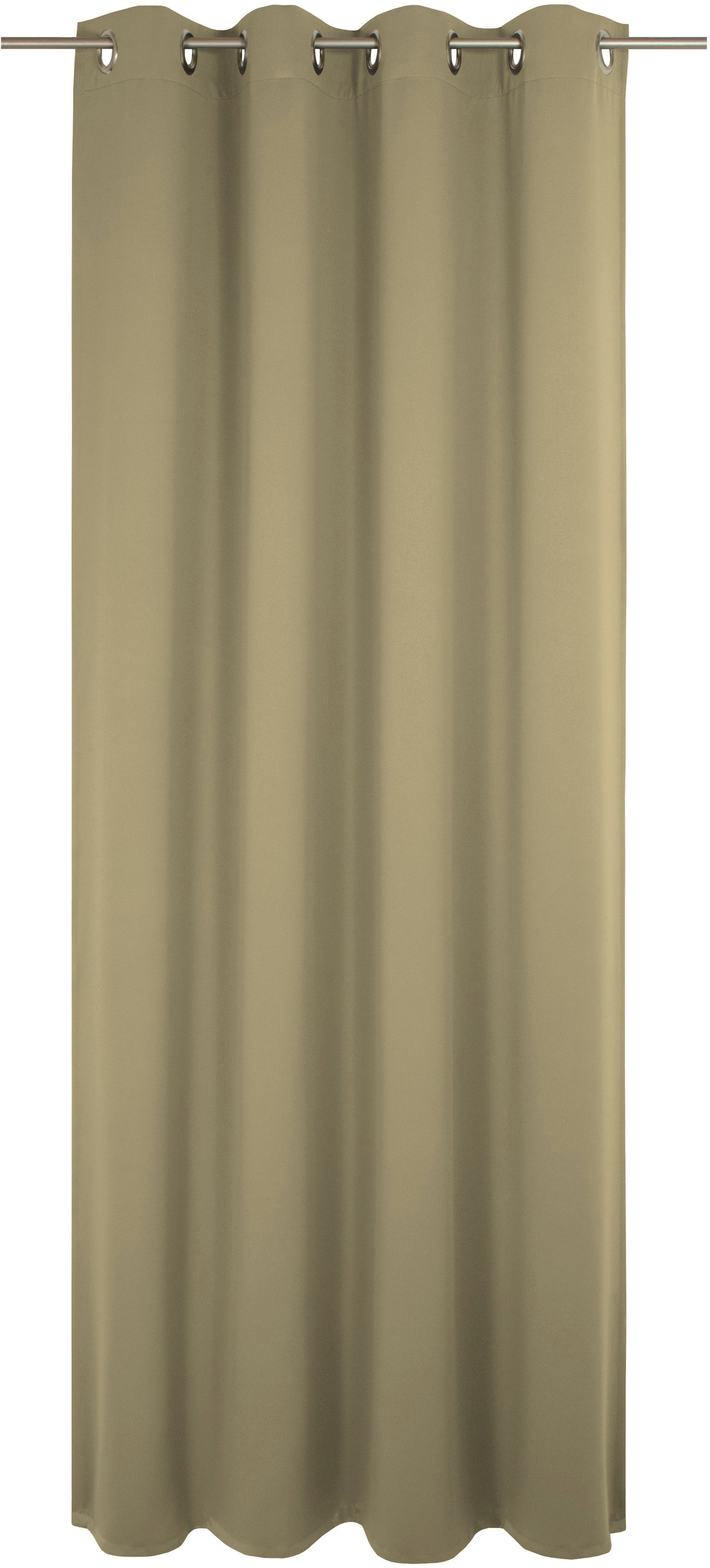 Vorhang WIRTH "Newbury", braun (schlamm), B:130cm H:255cm, Baumwolle, Polyester, Gardinen, nach Maß Image