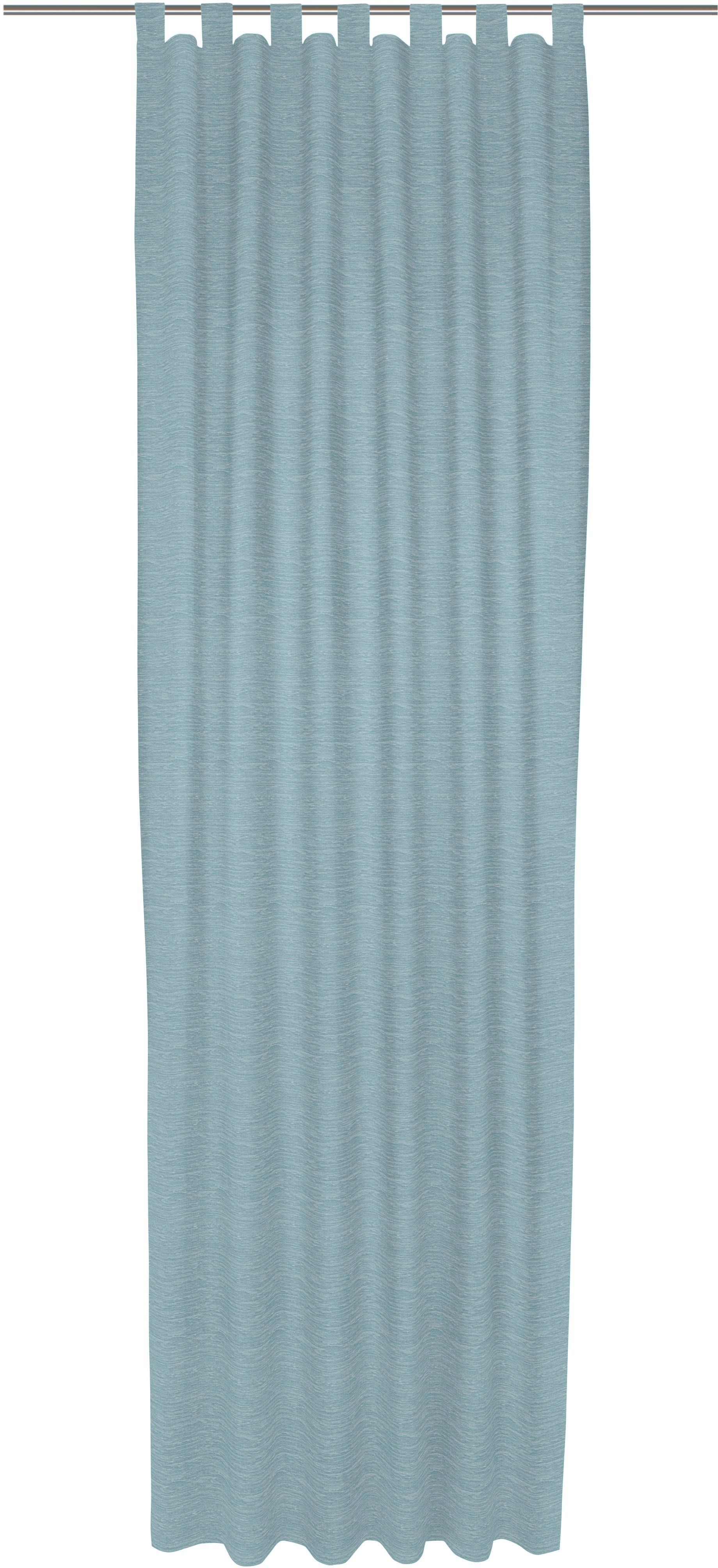 Vorhang WIRTH "Trondheim B", blau (hellblau), B:132cm H:275cm, Polyacryl, Gardinen, nach Maß Image