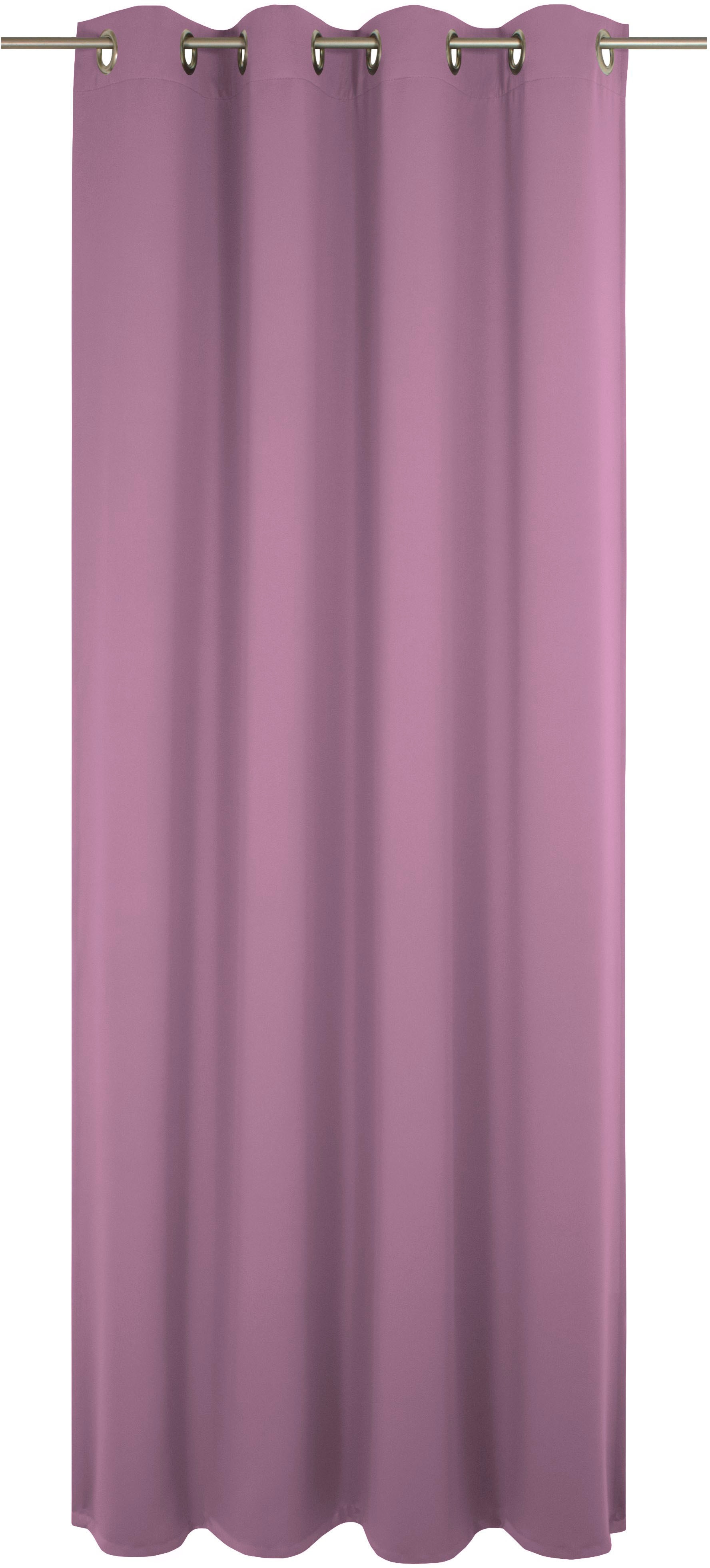 Vorhang WIRTH "Newbury", lila (flieder), B:130cm H:405cm, Baumwolle, Polyester, Gardinen, nach Maß Image