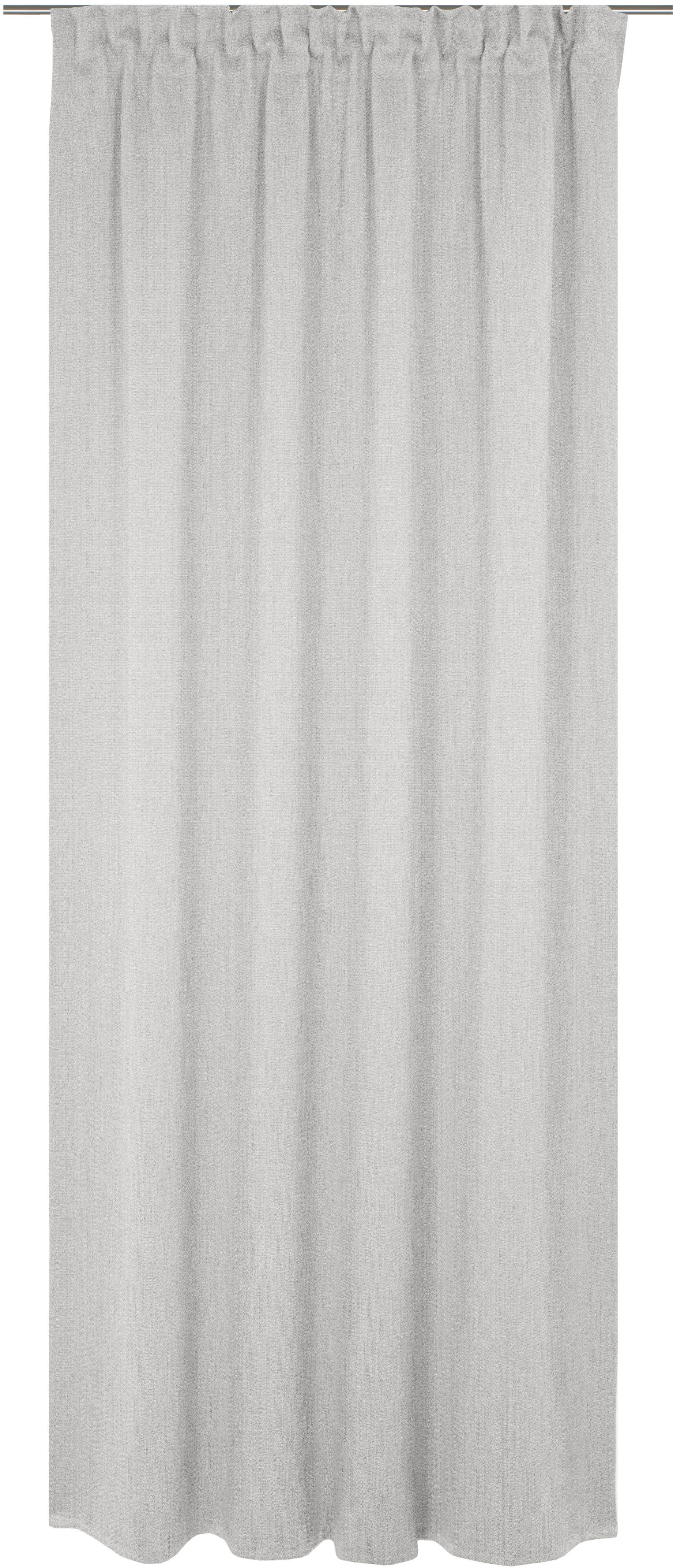Vorhang WIRTH "Torbole" Gr. 2, braun (hellbraun), B:132cm H:175cm, Jacquard, Baumwolle, Polyester, Gardinen Image