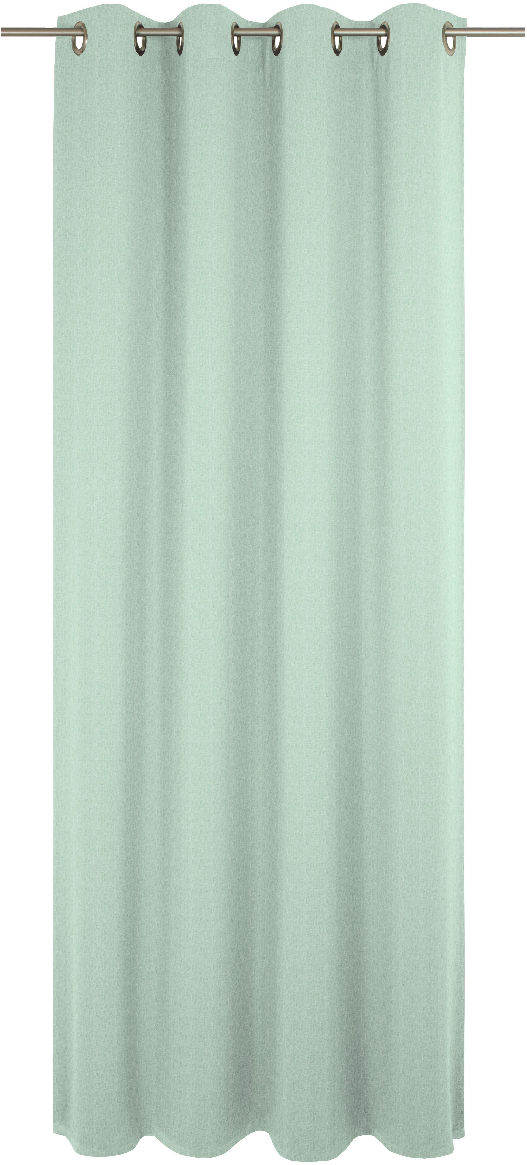 Vorhang WIRTH "Sunday", grün (mint), B:142cm H:285cm, Baumwolle, Polyester, Gardinen, nach Maß Image