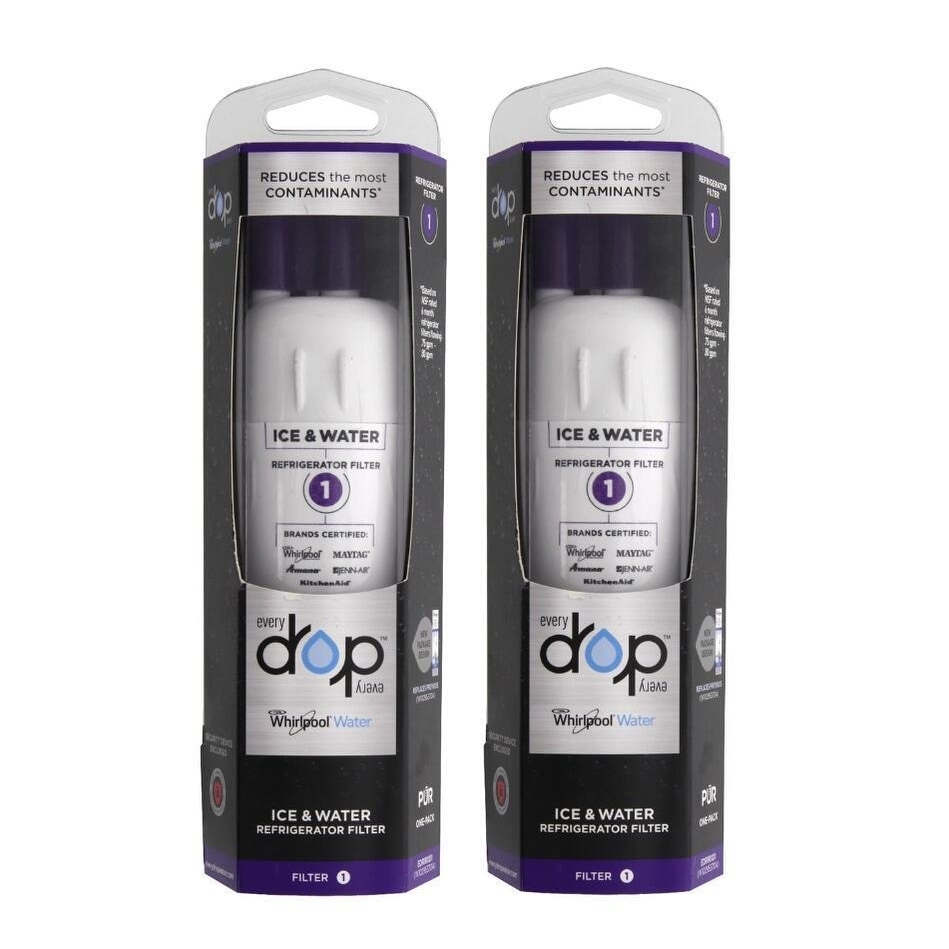 Whirlpool W10295370A, FILTER 1, Refrigerator Water Filter EDR1RXD1 2pack