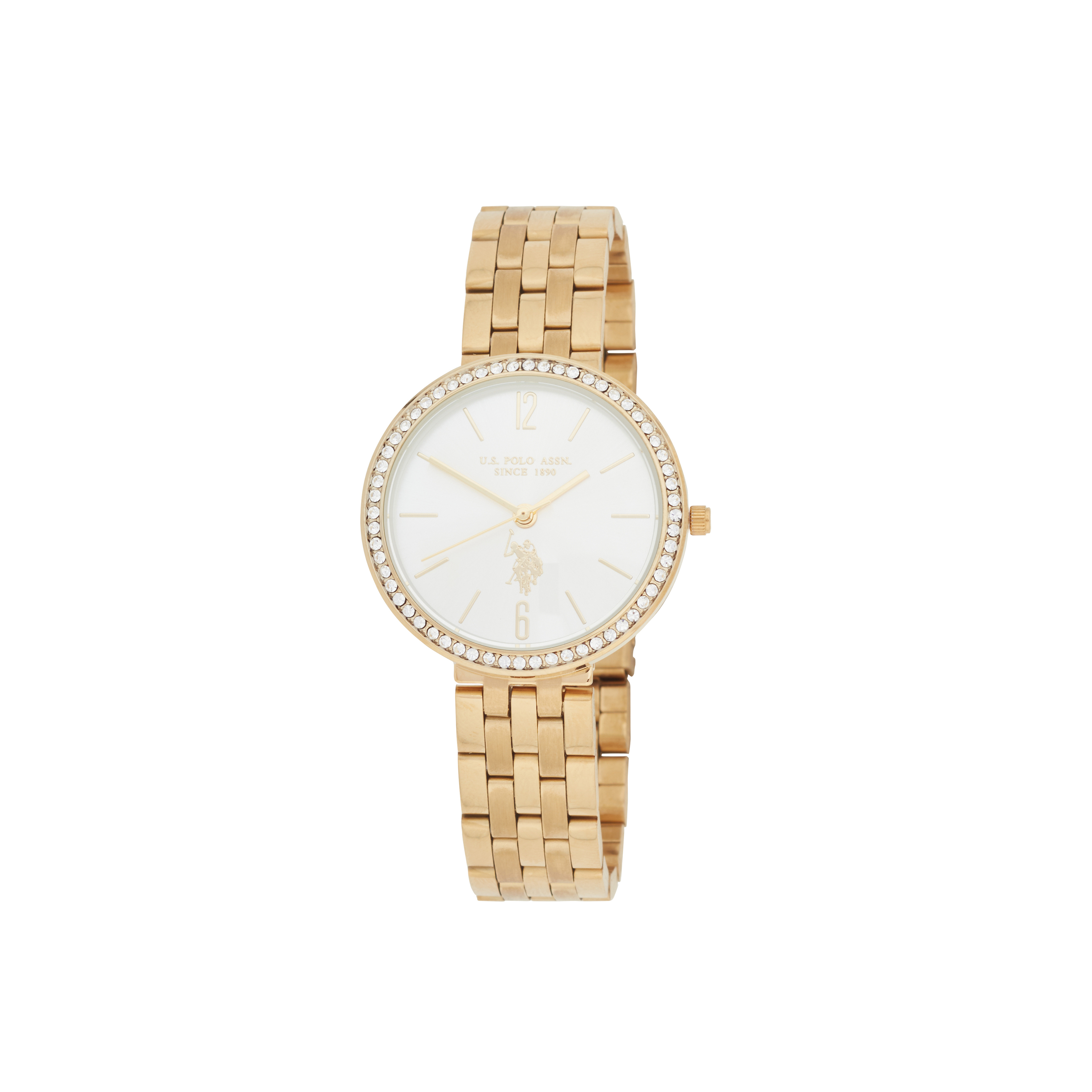 U.S. Polo Assn. Damen-Armbanduhr Rose Image