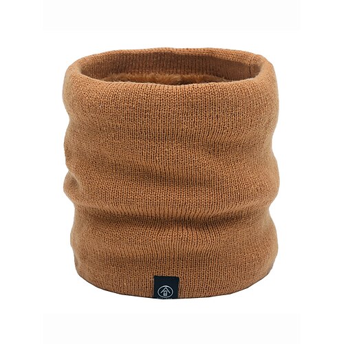 Herren-Winter-Halswärmer, Halstuch, Fleece-gefütterter Thermo-Schlauchschal, gemütliches Weihnachtsgeschenk für Outdoor-Sport, Skifahren und den Alltag Image