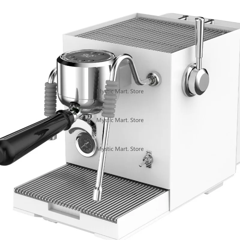 EM3801 Elektrische Espressomaschine aus Edelstahl, tragbares Brühsystem mit Warmwassersystem für den Haus- und Hotelgebrauch